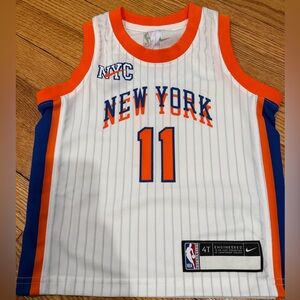 Toddler New York Knicks Nike Jalen Brunson Jersey Brand New 4T City Edition